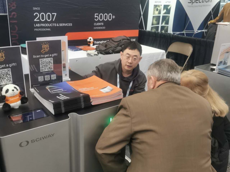 Sciway демонстрирует передовые газо генераторы на Pittcon 2025, привлекает значительное внимание в первый день