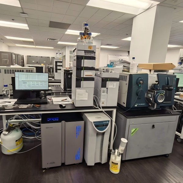 At a Lab in the United States