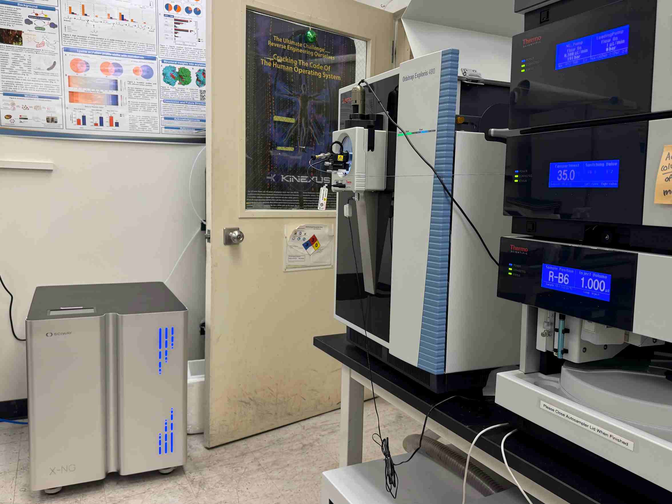 X-NG Generator Powering Thermo Fisher Orbitrap Exploris 480